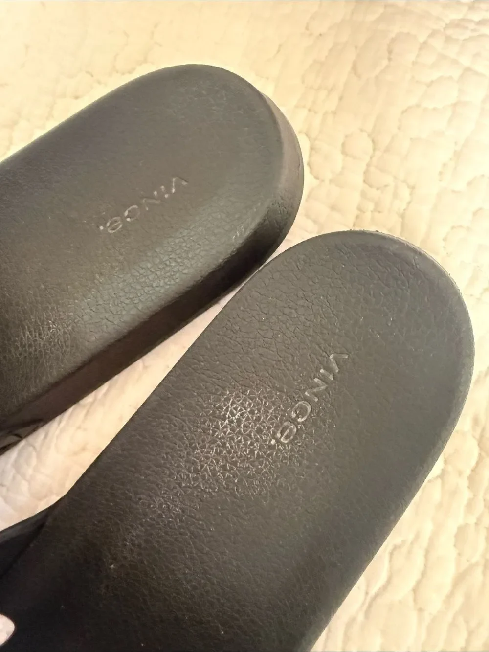 Men’s Vince black slides